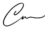 Christie Peale signature